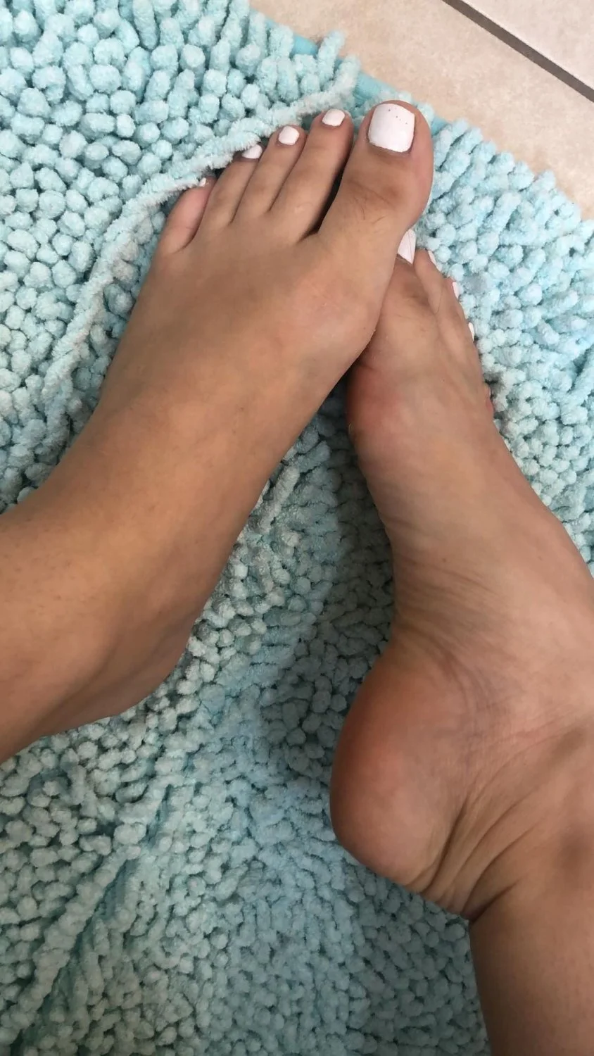Drink her pregnant piss? or cum on her soft soles? Can't decide. image 48