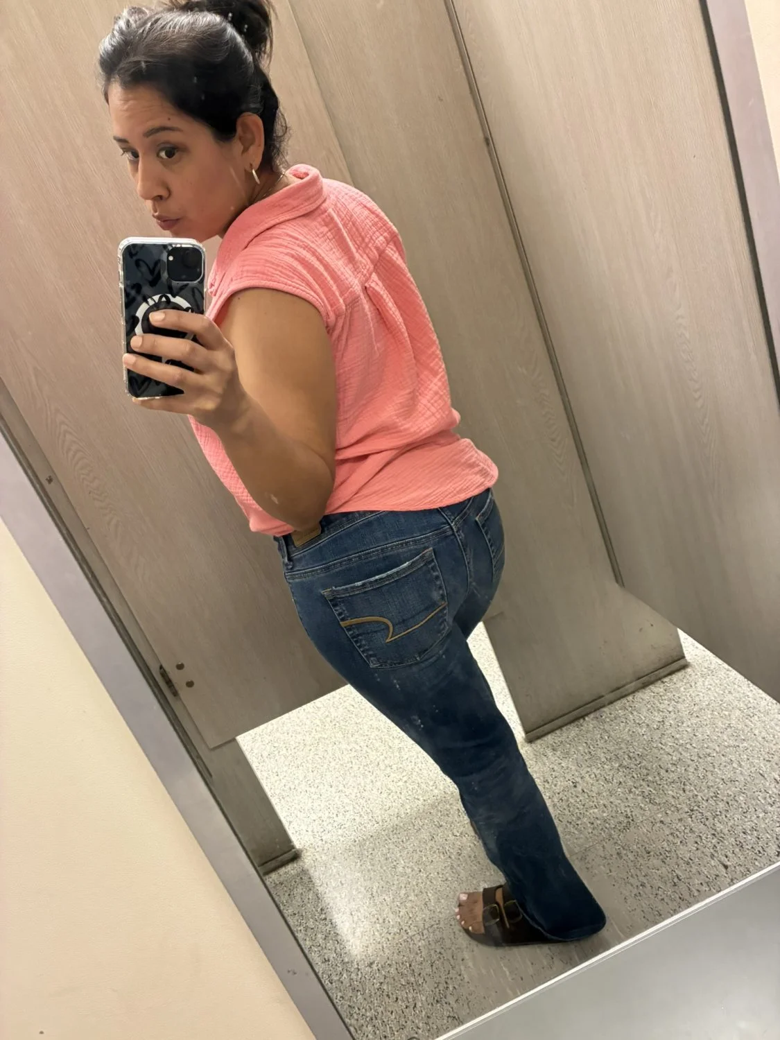 Texas Latina Wife Gracie's Giant Brown Nips image 8