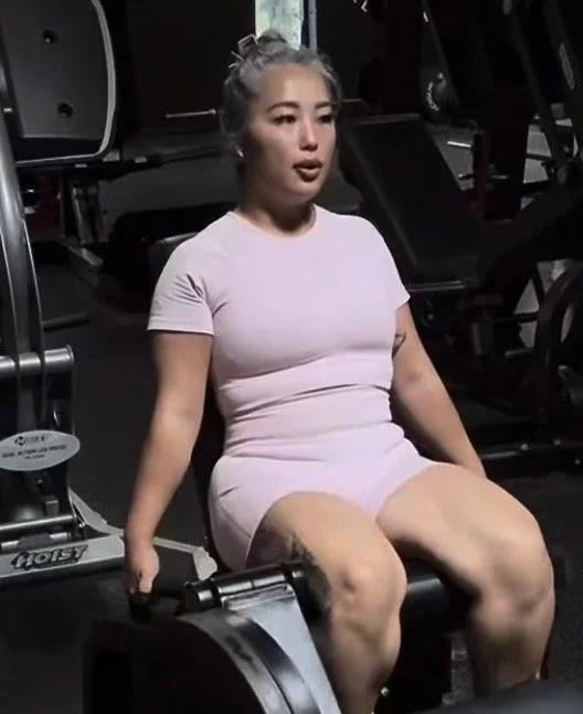 Asian Hmong MILF Gym Rat image 2