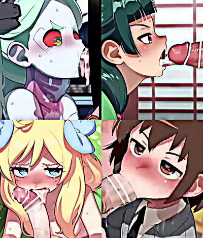 Garganta profunda, gozada na garganta hentai💦🍼 #2 cover image