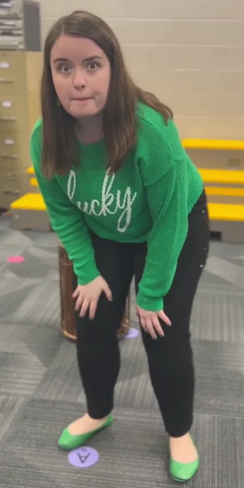 Music Teacher Tiktok Influencer chubby brunette image 19