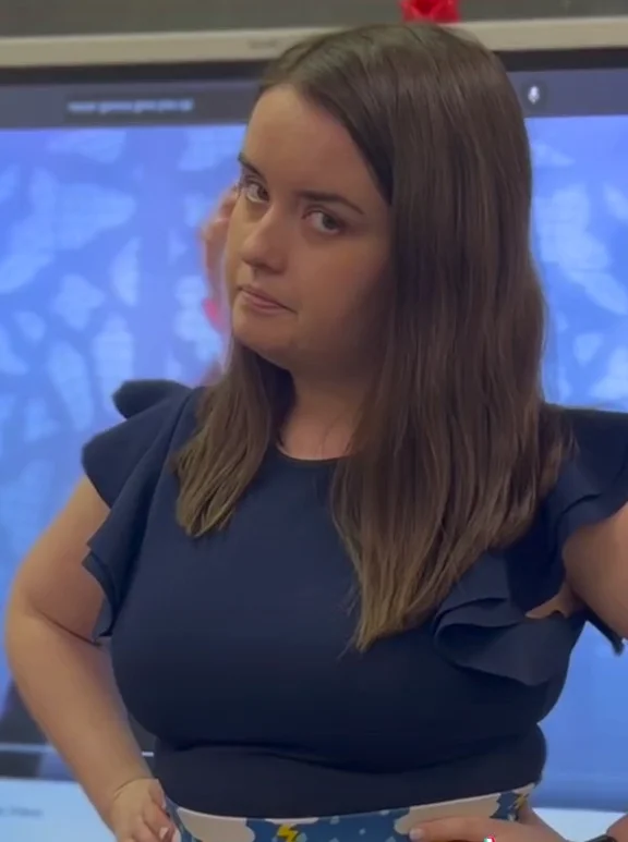 Music Teacher Tiktok Influencer chubby brunette image 20