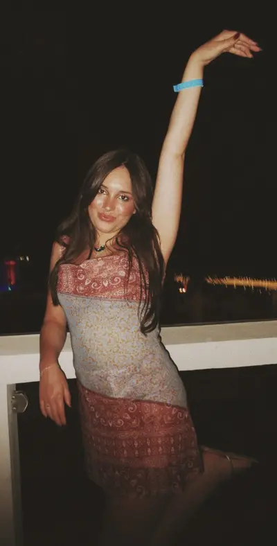 Adorable little tan brunette NYU sophomore cover image