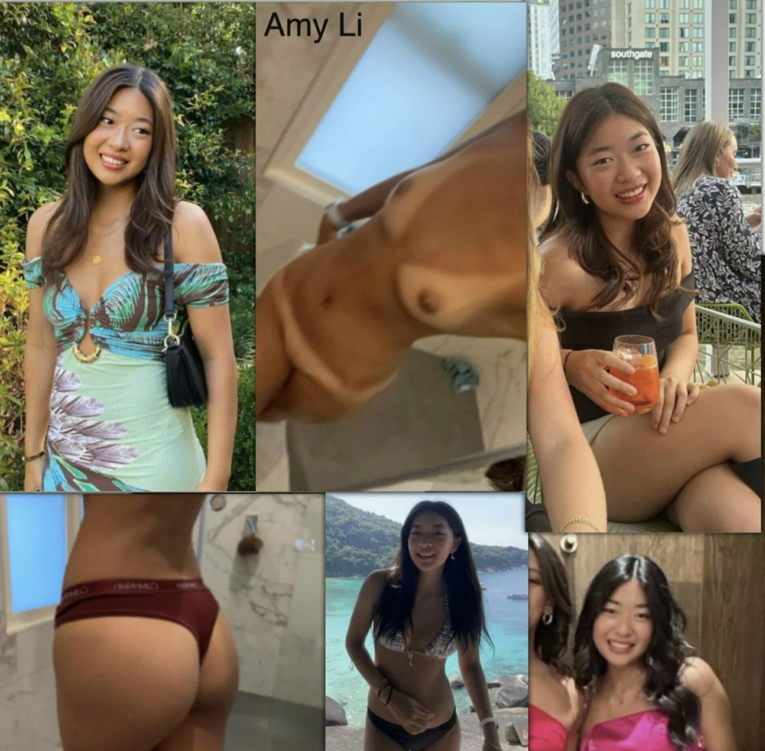 ASian on/off before after amateur image 6