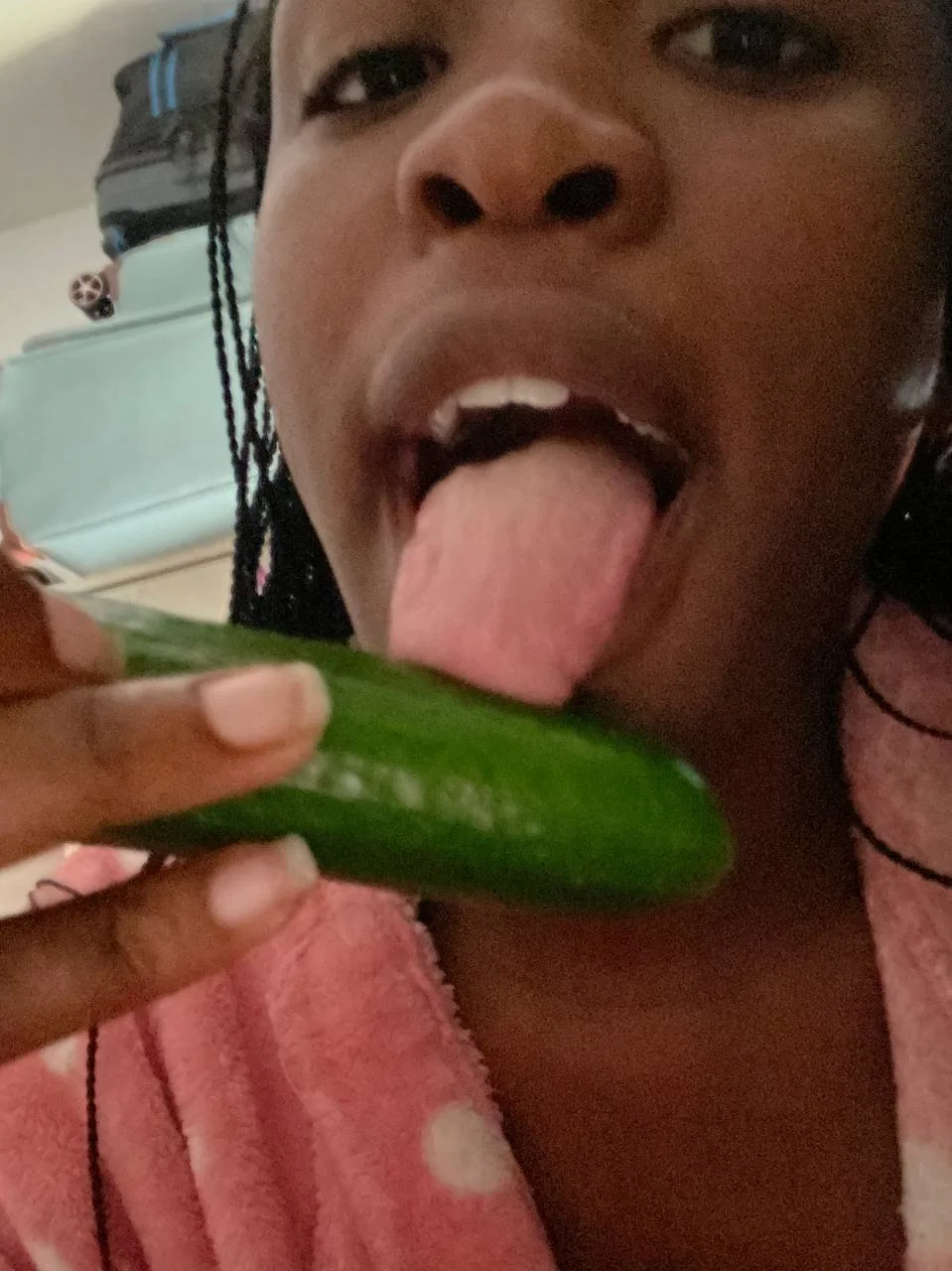 Busty ebony teen | Dm for full videos image 4