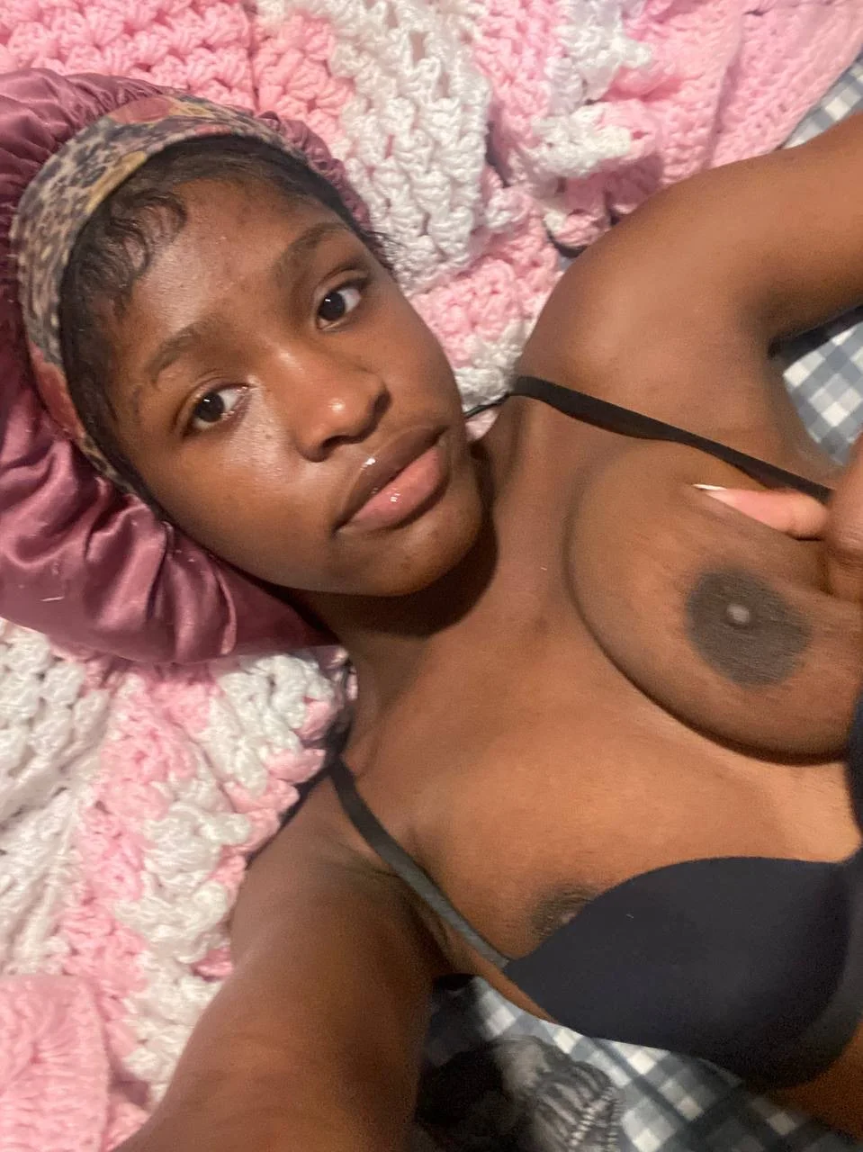 Busty ebony teen | Dm for full videos image 5
