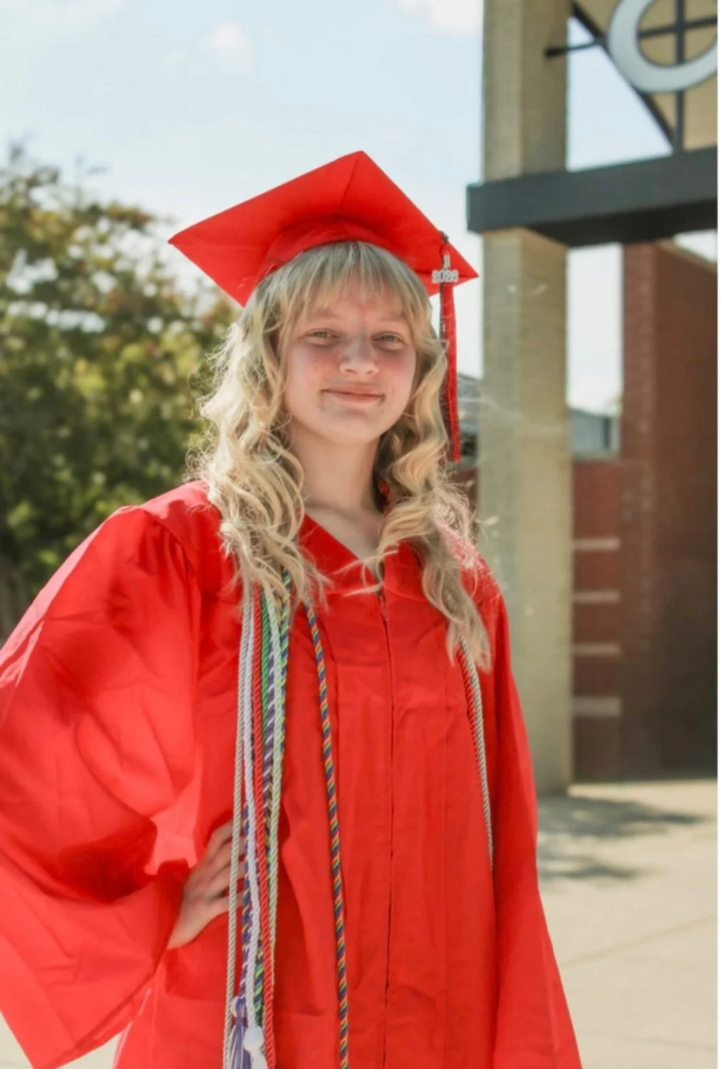Abby graduates High School main image
