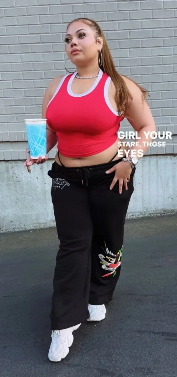 Seattles baddest mixed Redbone Lightskin Rapper Sin The Slime image 33