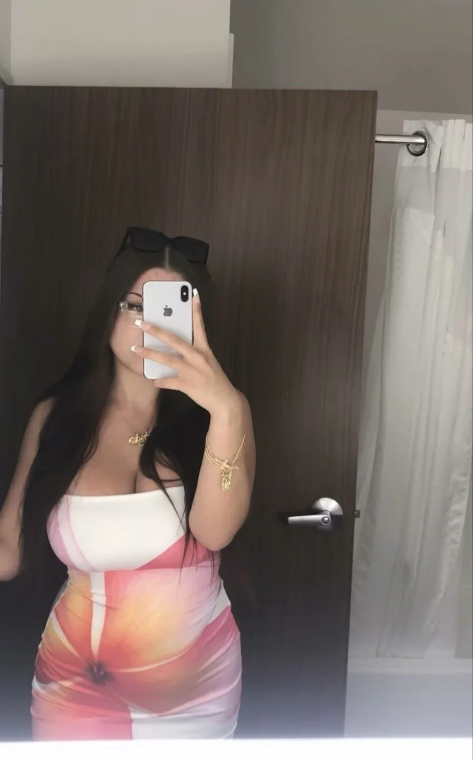 Busty Latina slut Megan loves showing off her big tits image 14