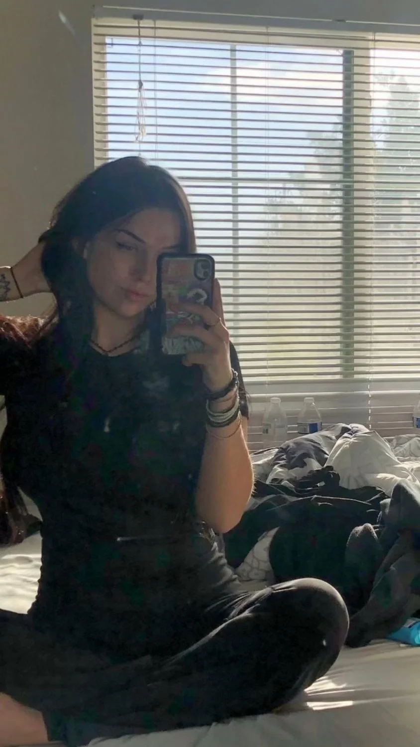 Busty Latina slut Megan loves showing off her big tits image 19