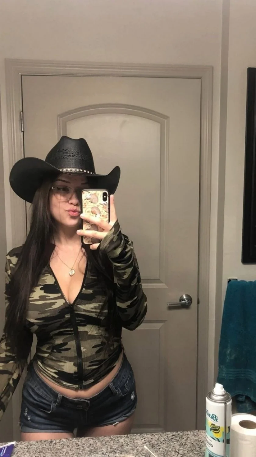 Busty Latina slut Megan loves showing off her big tits image 25
