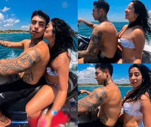 Naim Darrechi y Katy Cardona main image