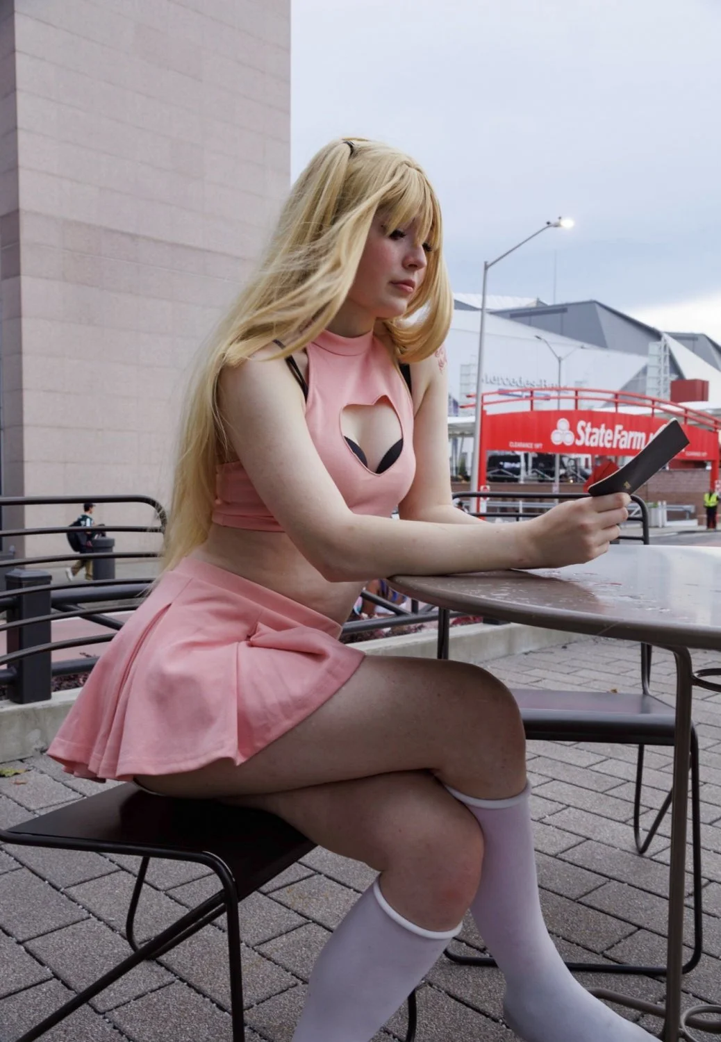 18 yo cosplay foot slut Hailey image 24