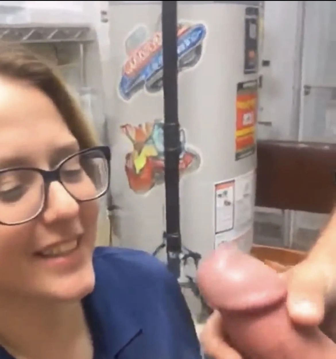Big Tit Mcdonalds Manager Getting Dirty main image