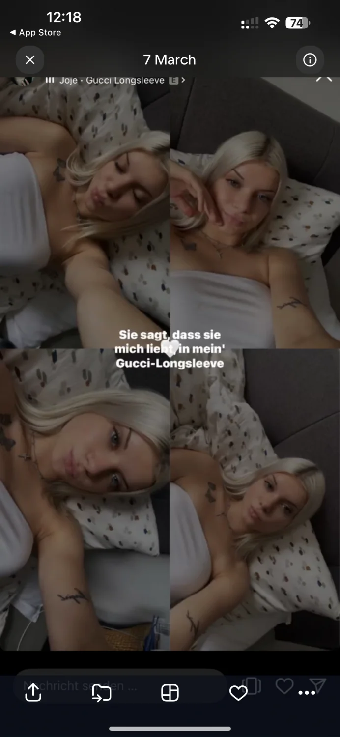 Cheating with ex on snap (18 year old slut) image 8