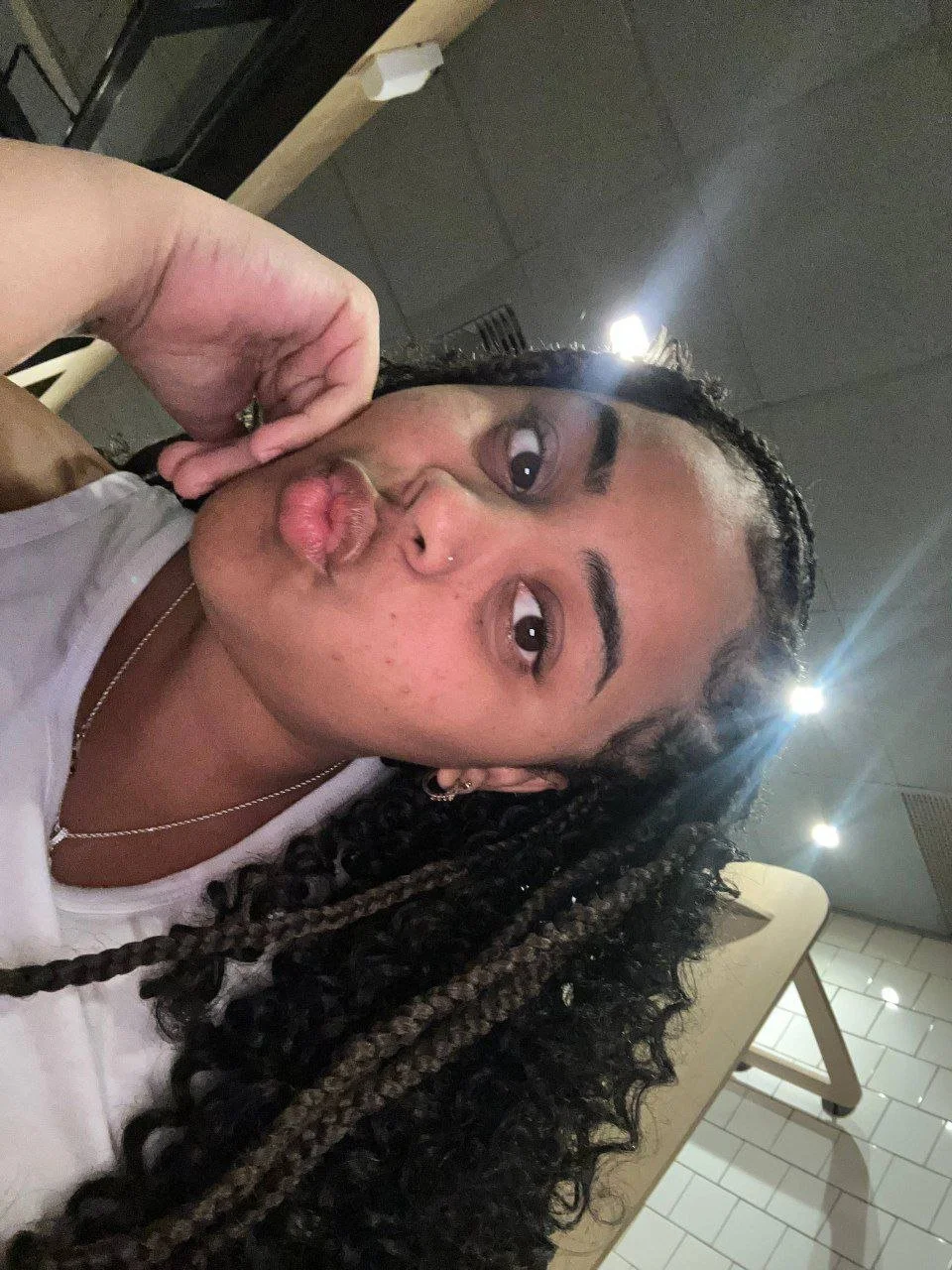 Gordita Dominicana 🇩🇴 Con gran culo🍑🔥 Es una Experta Haciendo Garganta profunda 🥵🍆💦 image 37