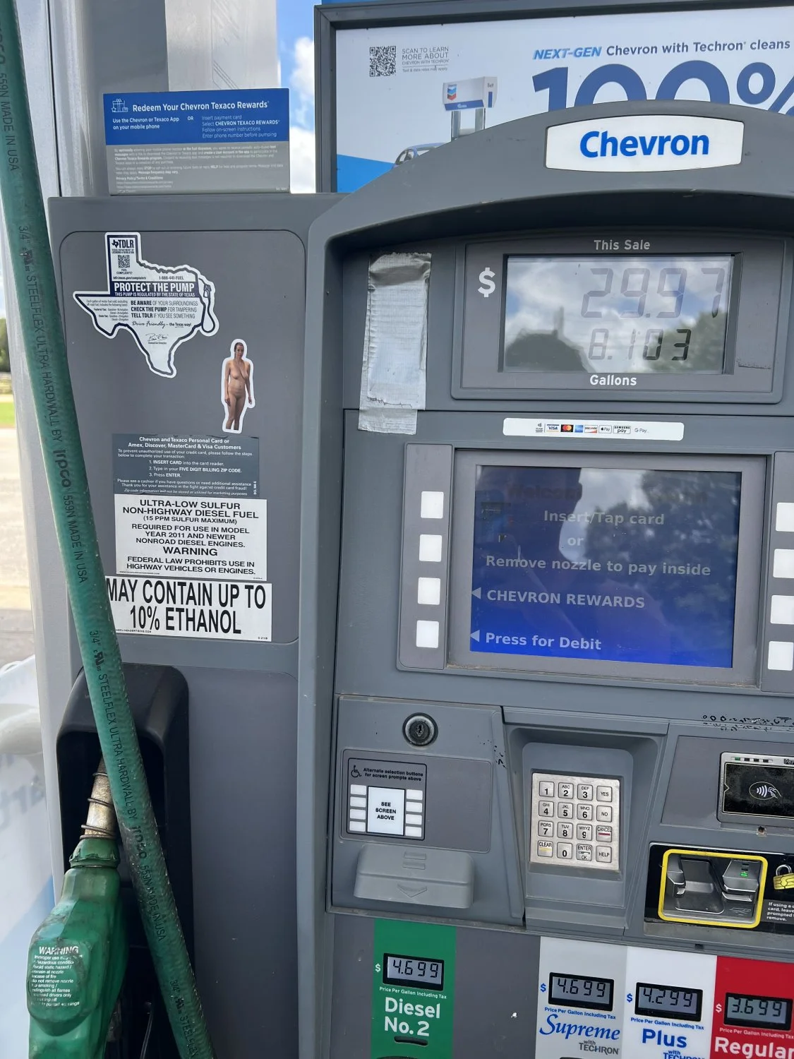 Well my new favorite gas pump image 1