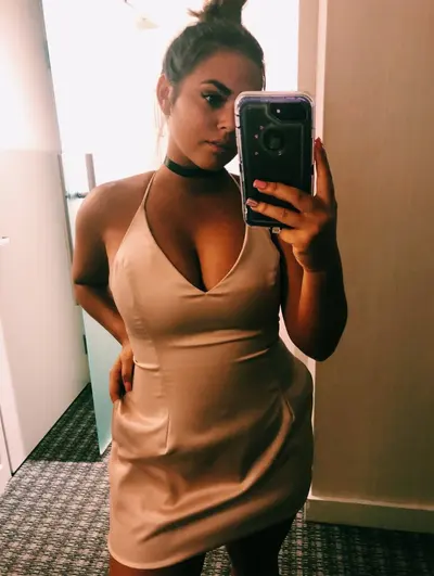 Cute chubby Latina with nice ass cover image