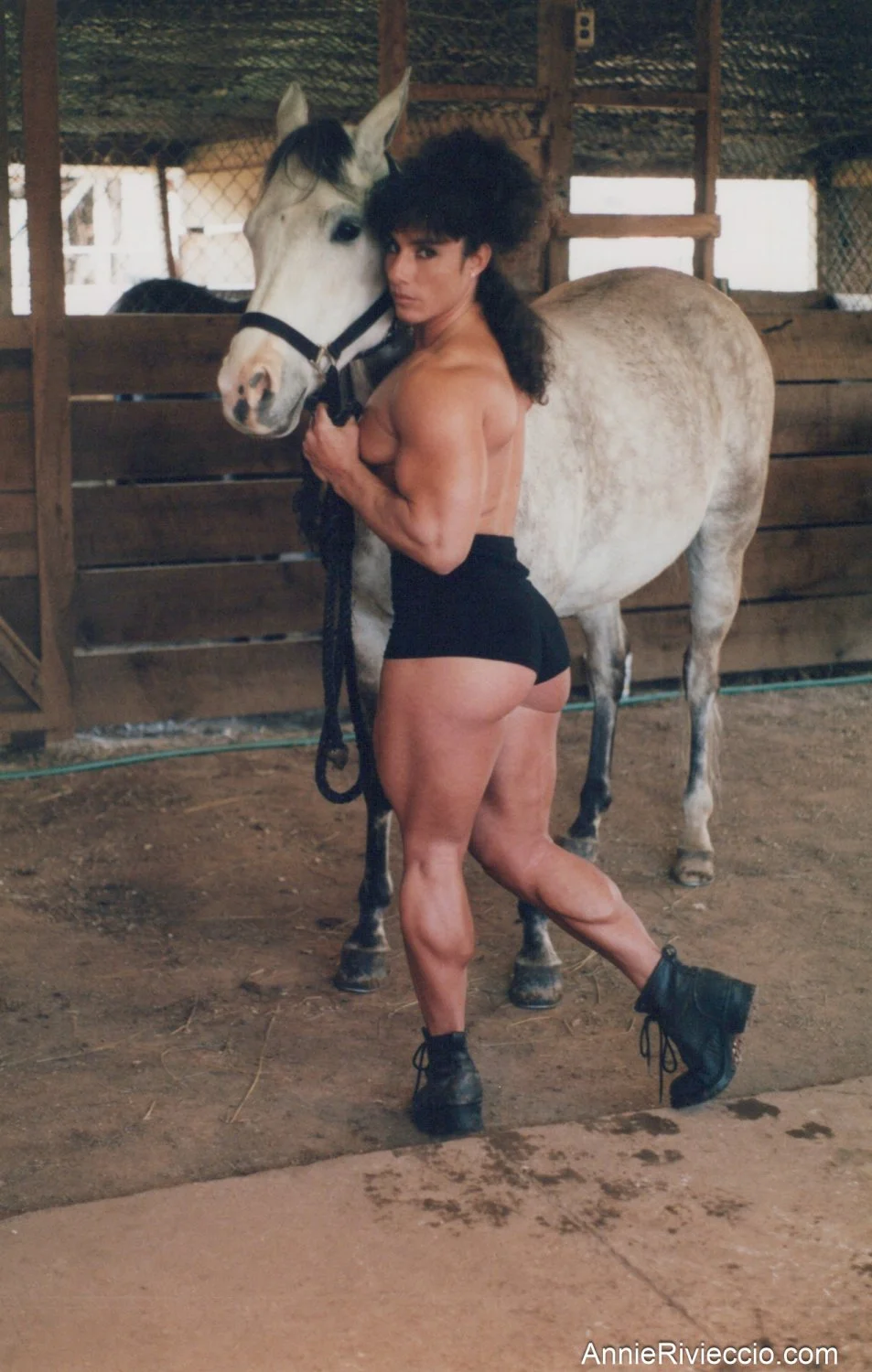 Viewing Mrs Rivieccio's outrageous bodybuilding nudes will cost you a lot of sperm image 15