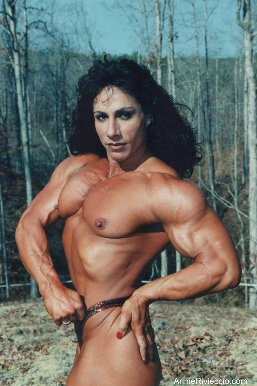 Viewing Mrs Rivieccio's outrageous bodybuilding nudes will cost you a lot of sperm image 33