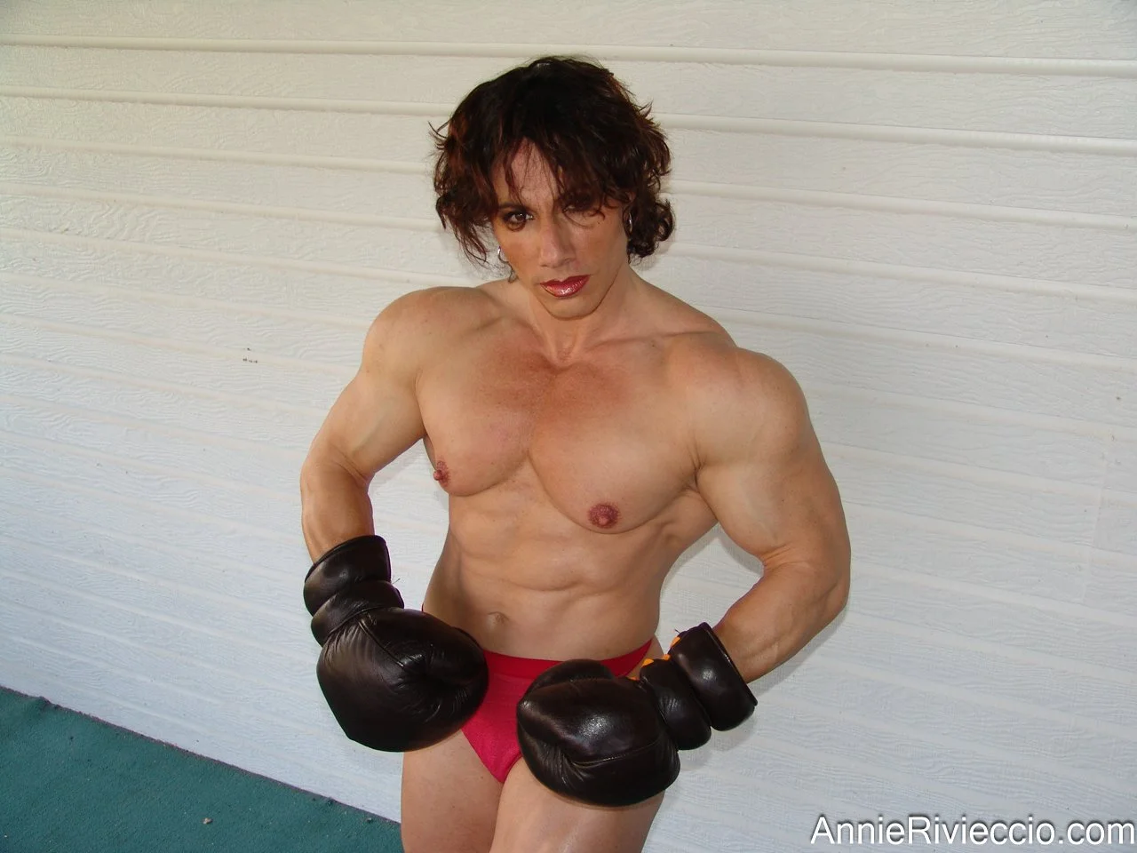 Viewing Mrs Rivieccio's outrageous bodybuilding nudes will cost you a lot of sperm image 47