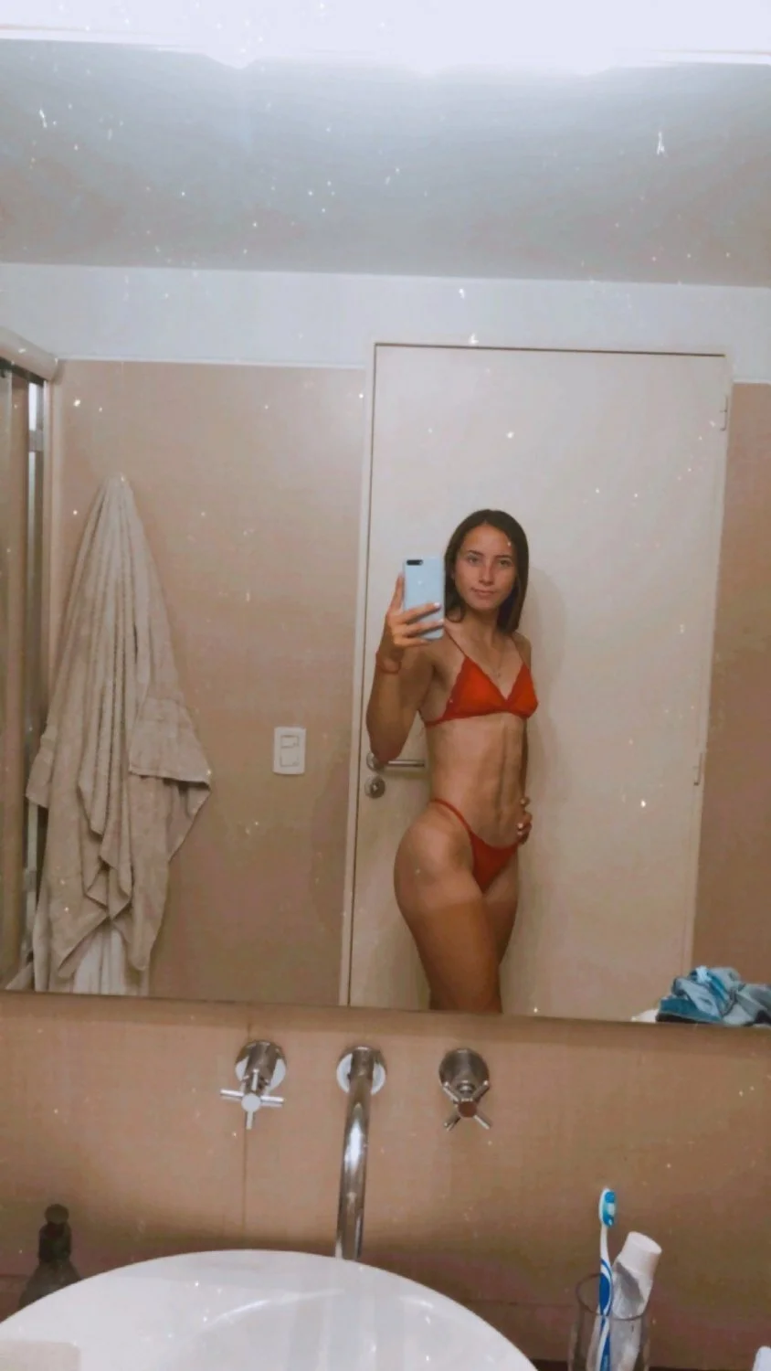 Mayra nena personal trainer🤯te hace acabar con la mirada image 25