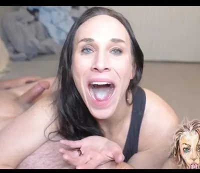 Milf enjoying cum in her mouth💦👀 cover image