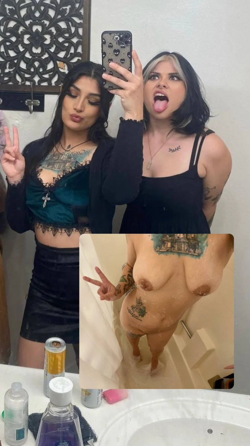 Goth Teen takes big dick image 5