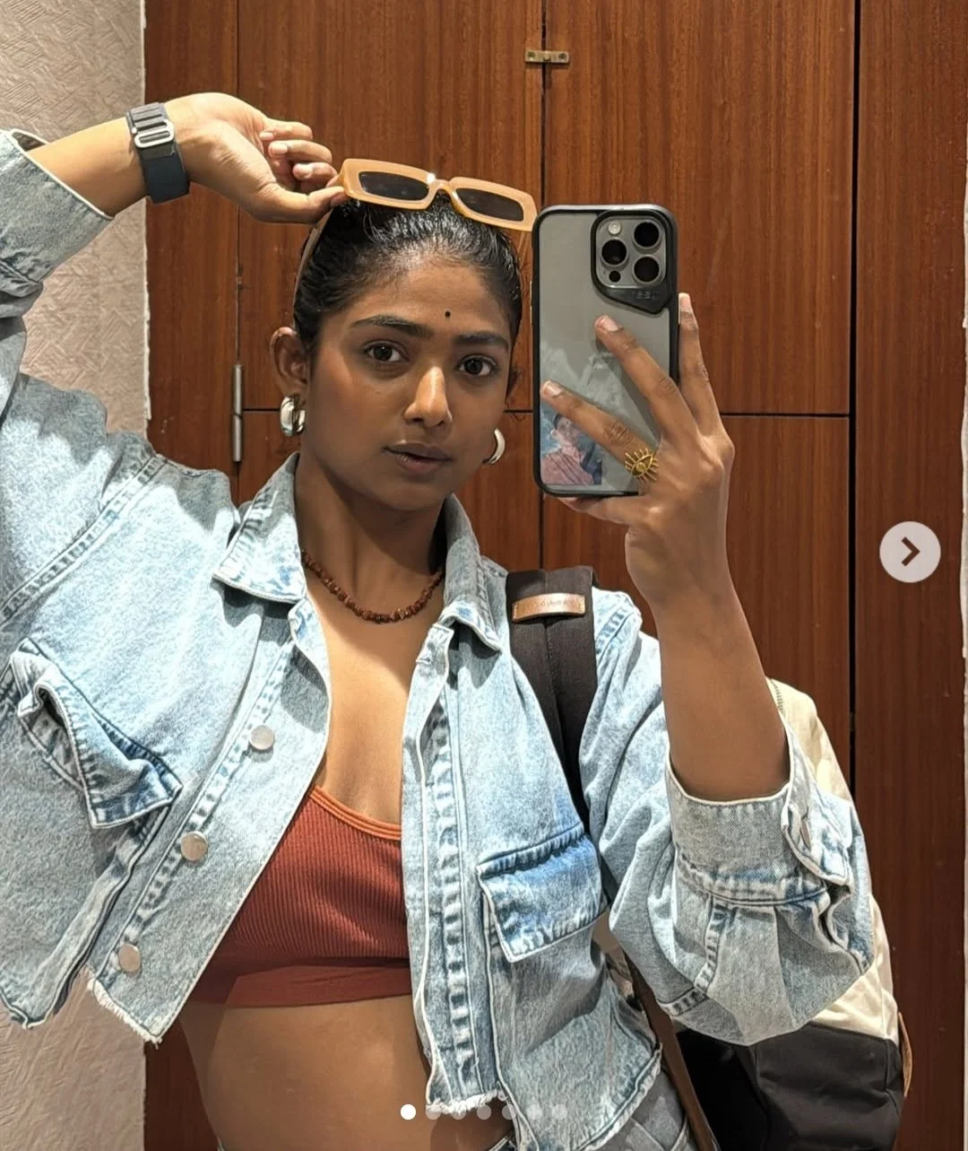 Indian influencers, Bhoomi Shetty, Nandu, and, Mallika Motiramani image 29