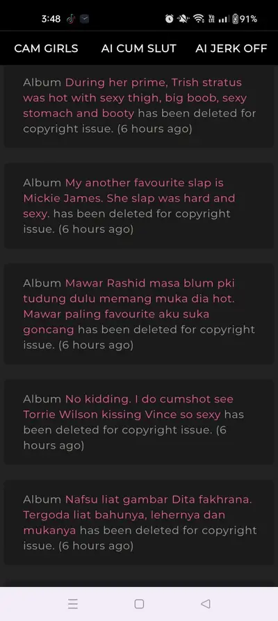 Getting worst and piss off when the admin delete many of my video cover image