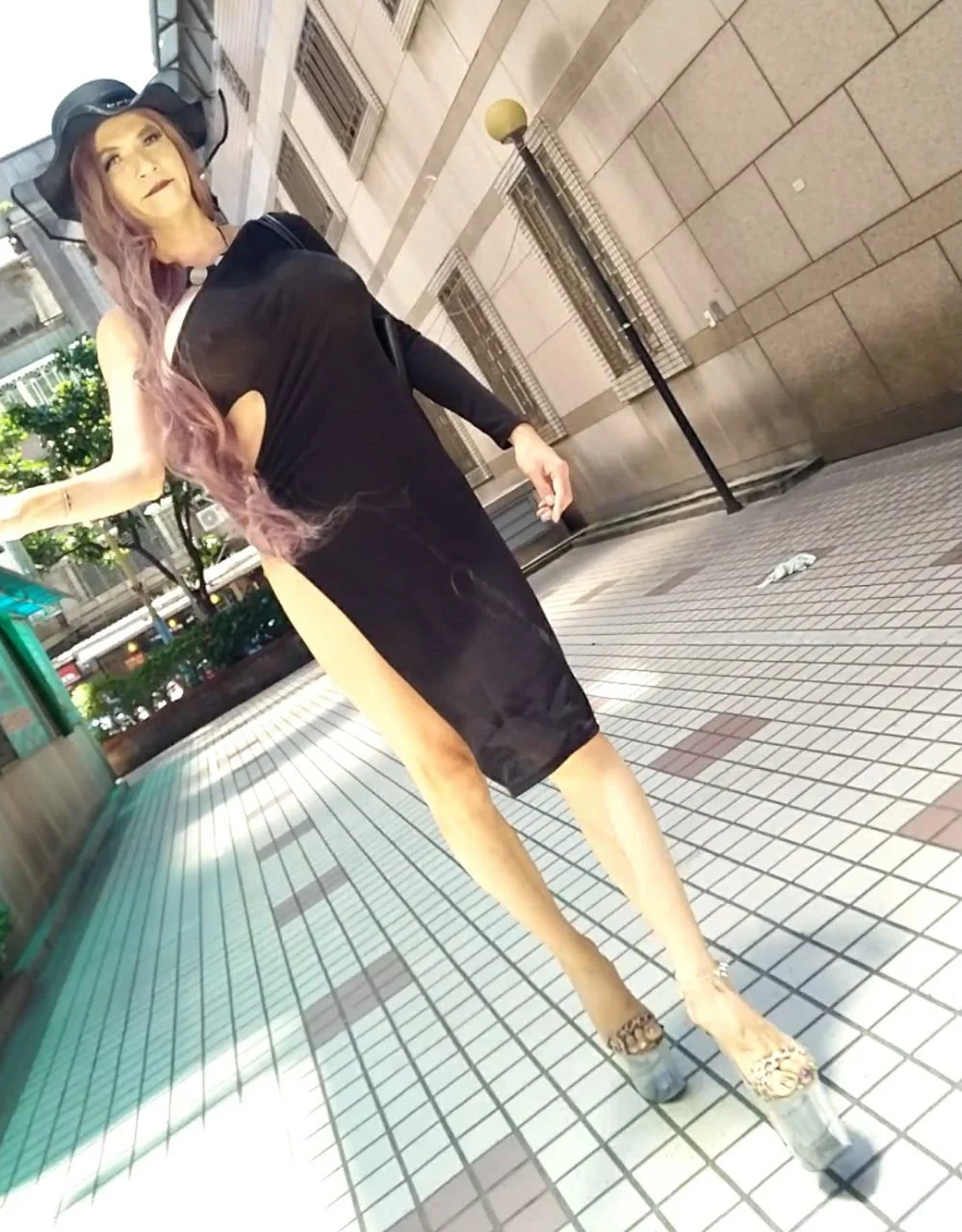 Chinese exhibitionist CD 01 image 21