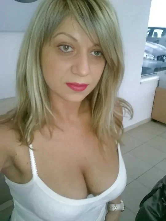 Ana Blond Busty Wife from Serbia image 3