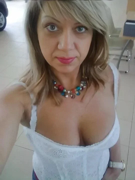 Ana Blond Busty Wife from Serbia image 4