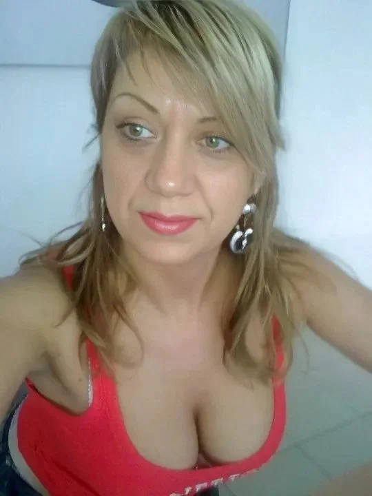 Ana Blond Busty Wife from Serbia image 5