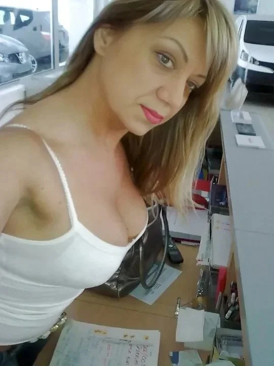 Ana Blond Busty Wife from Serbia image 7