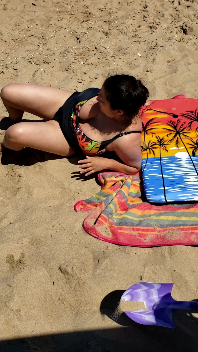 PA Mom with and without her bathing suit image 7