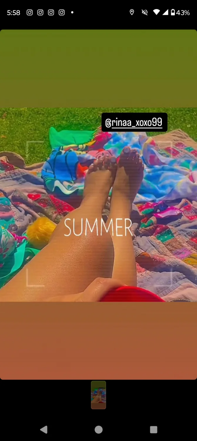 Latina surina pretty toes image 2