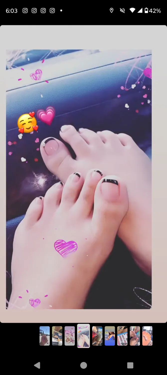 Latina surina pretty toes image 4