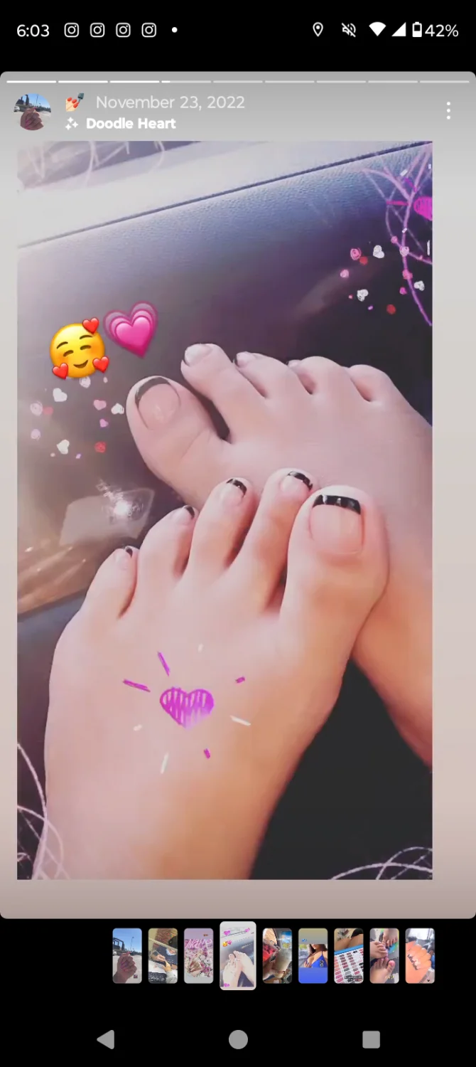 Latina surina pretty toes image 7