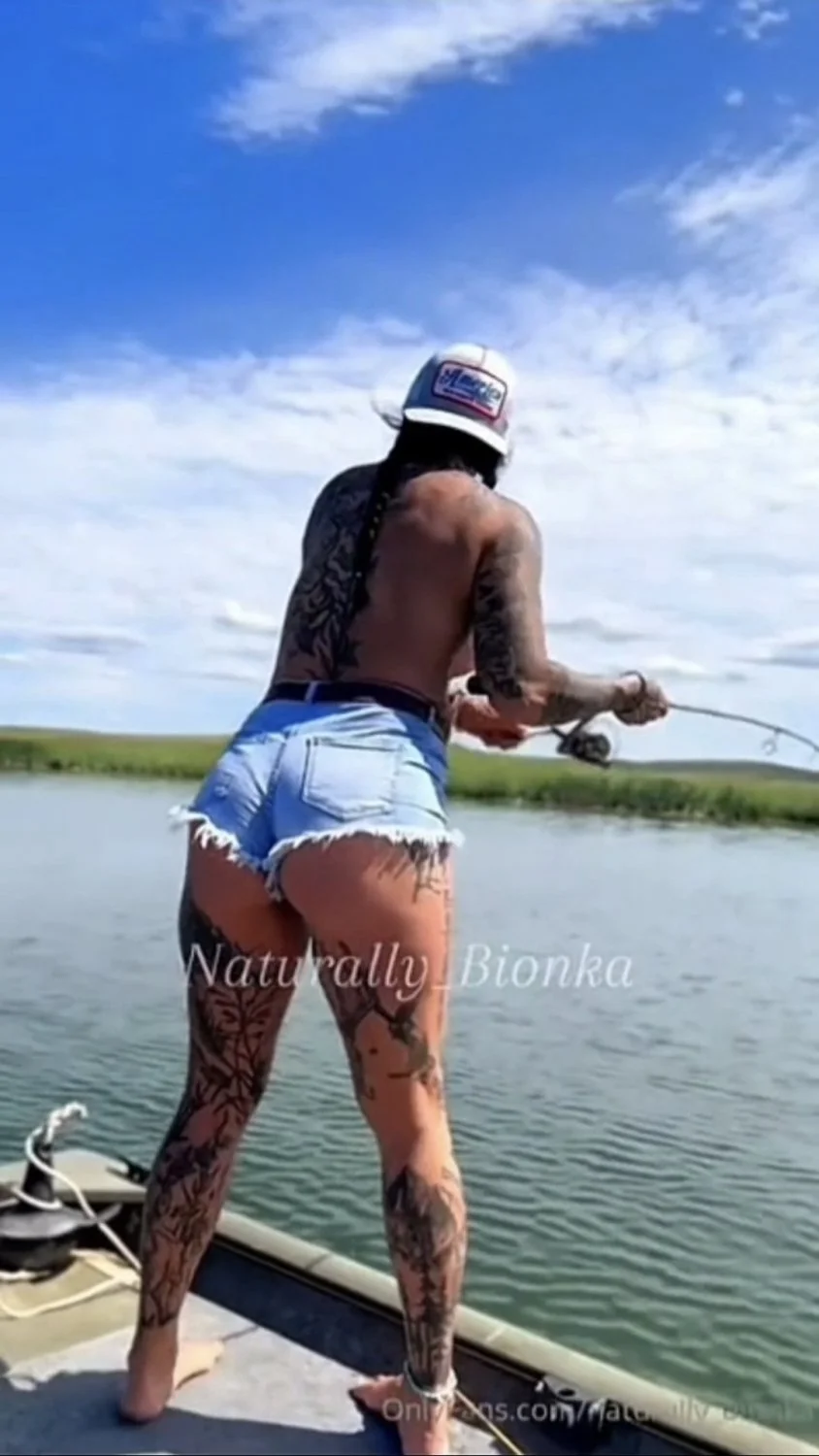 NaturallyBionka Country Girl Gets Nasty In Woods image 29