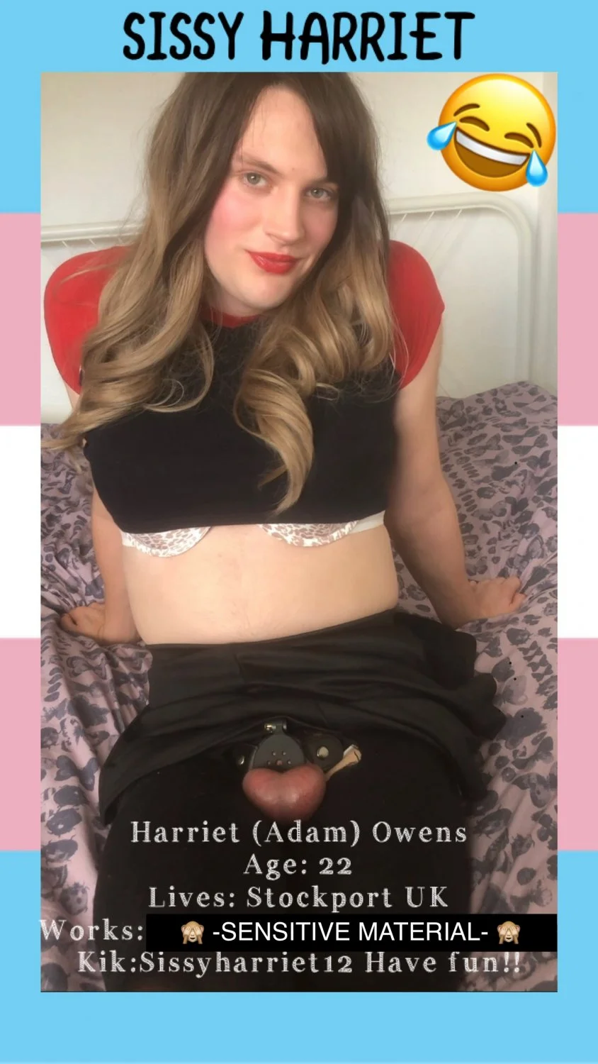 Sissy Harriet from stockport is a webslut forever main image