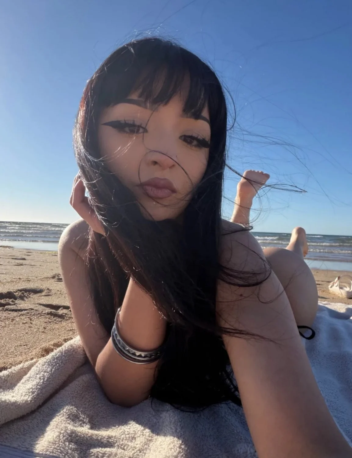 Sexy petite goth slut Leaked image 17
