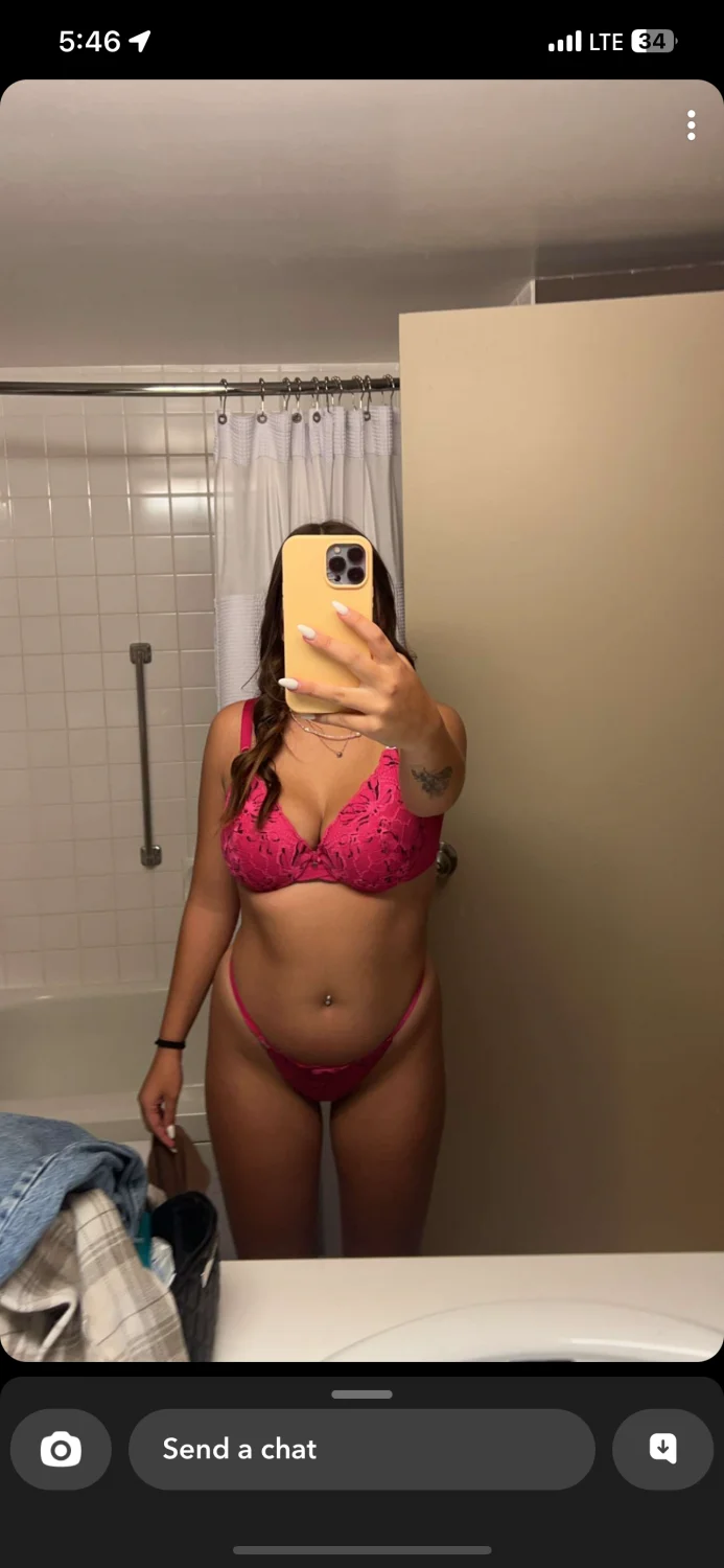 Brunette College Snapchat Slut image 2