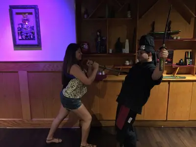 My wife swallowing her Uber driver when she found out he was hung cover image