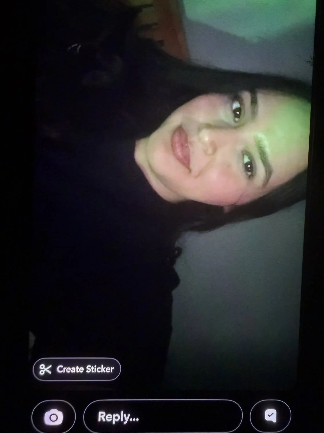 cheating mexican whore sends me snaps while her bf is clueless image 13