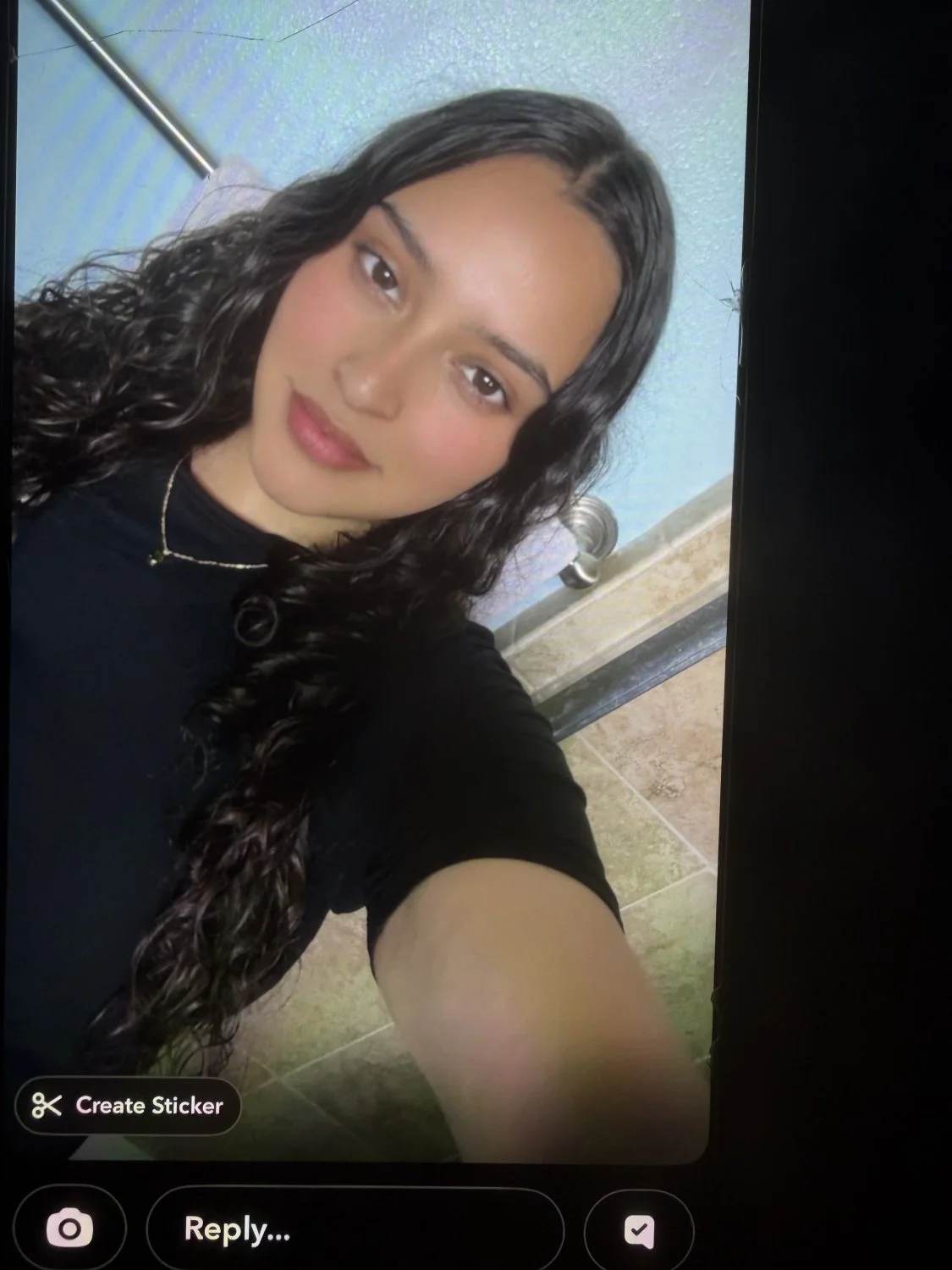 cheating mexican whore sends me snaps while her bf is clueless image 3