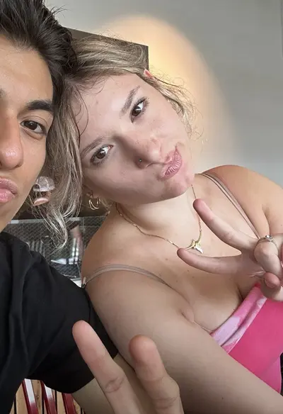 Mexican bf + white gf leak cover image