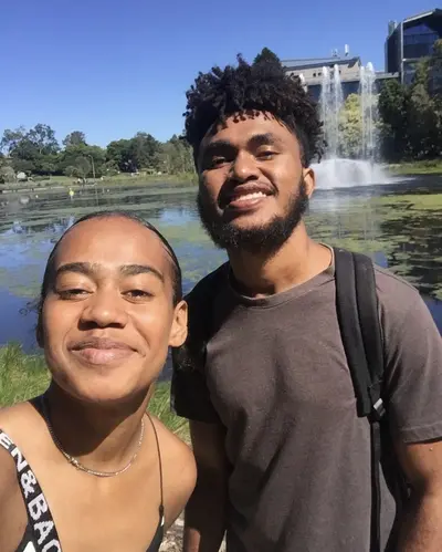 Vanuatu couple Jino Leo and GF cover image