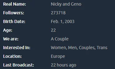 Nicky & Geno main image