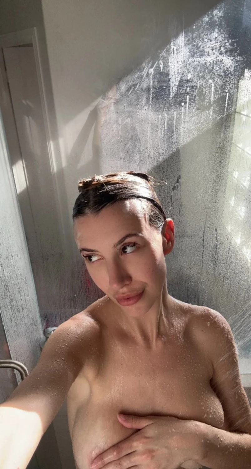 I'd let you lick every drop of water off my body while we shower image 2